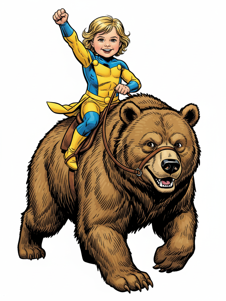Bear Julia - Comic Book