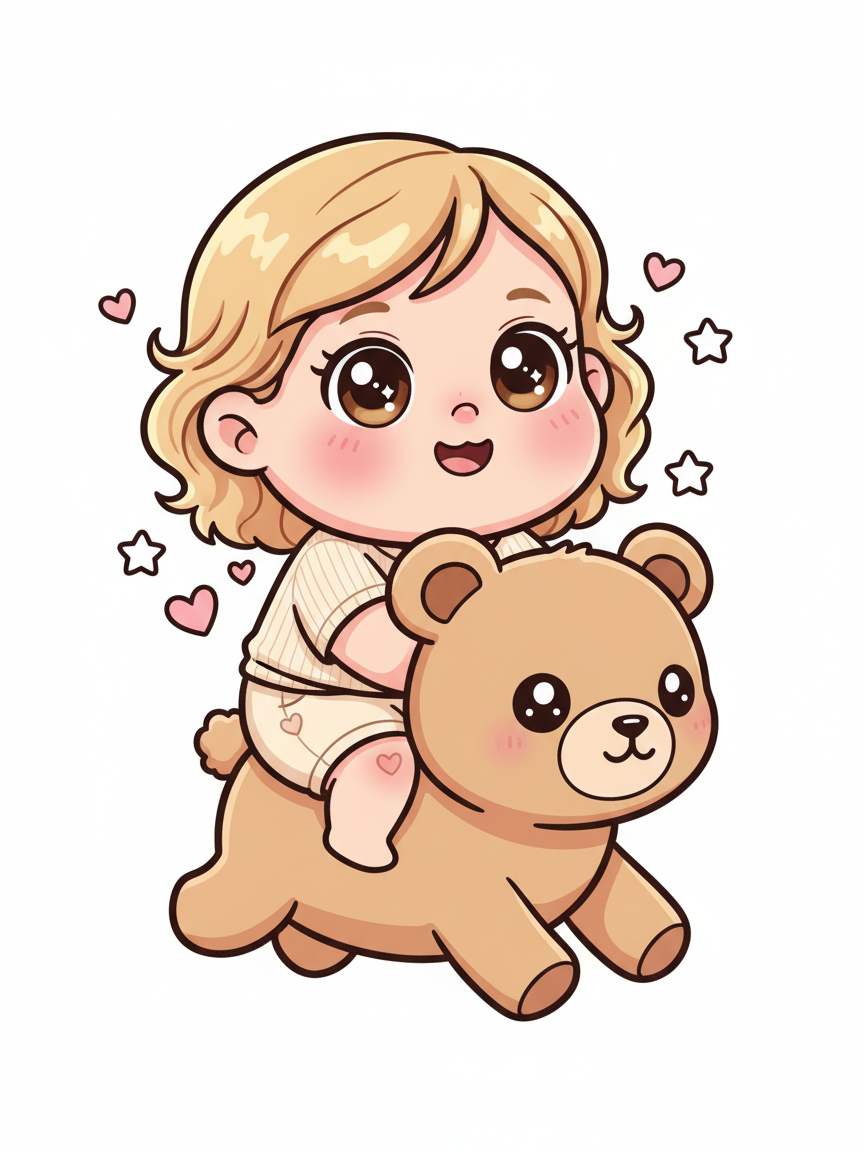 Bear Julia - Kawaii Cute