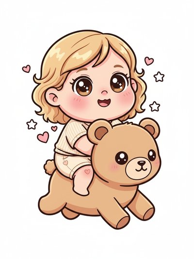 Julia's Bear Adventure 🐻 - Kawaii Cute