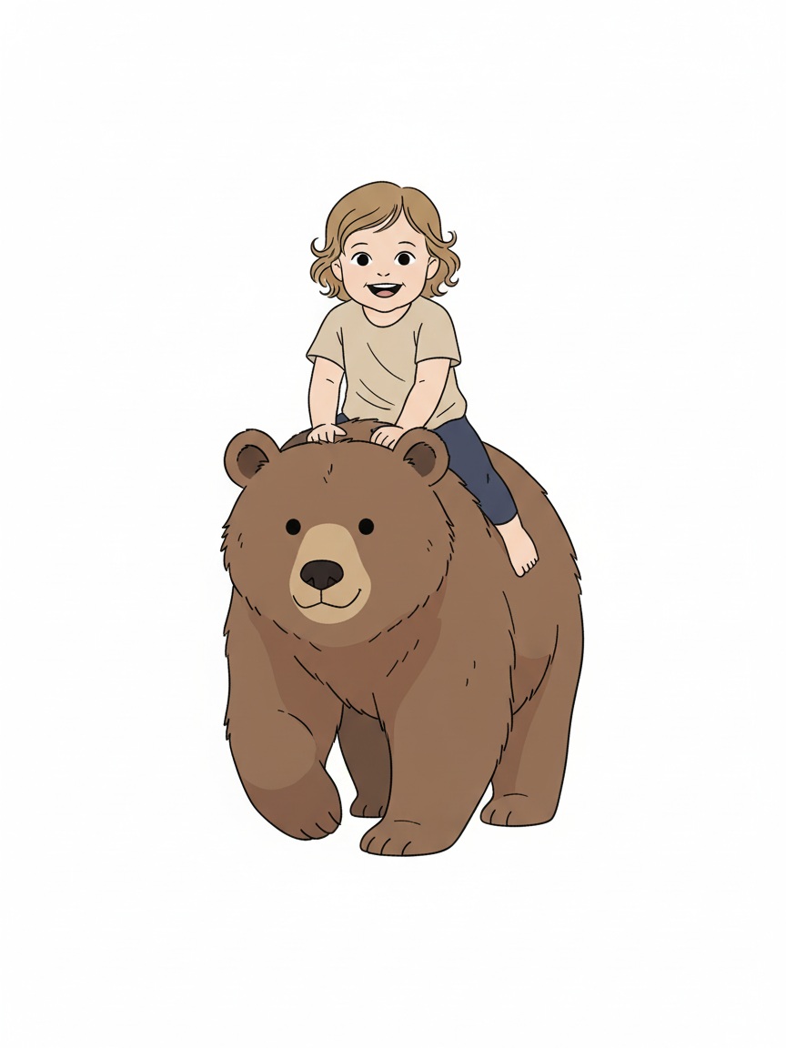 Bear Julia - Minimalist