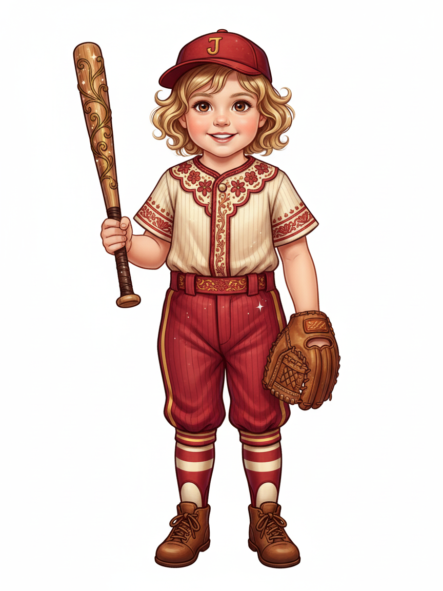 Baseball Julia - Fairy Tale Classic