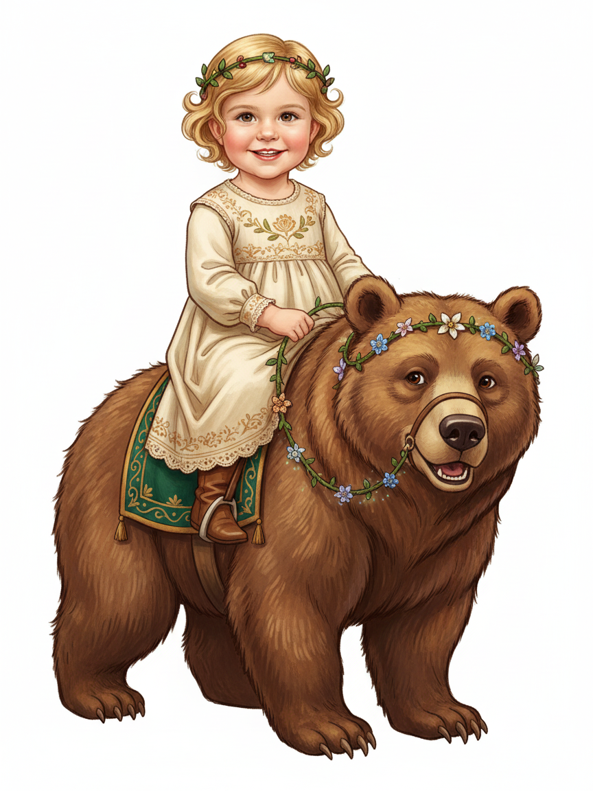 Bear Julia - Fairy Tale Classic
