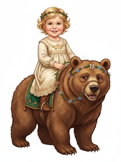Julia's Bear Adventure 🐻 - Fairy Tale Classic