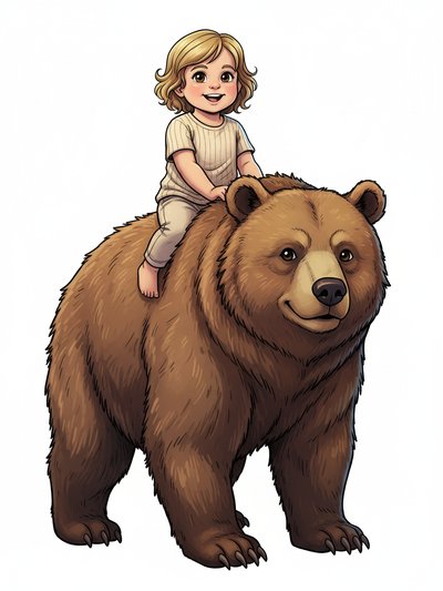 Julia's Bear Adventure 🐻 - Webtoon Anime