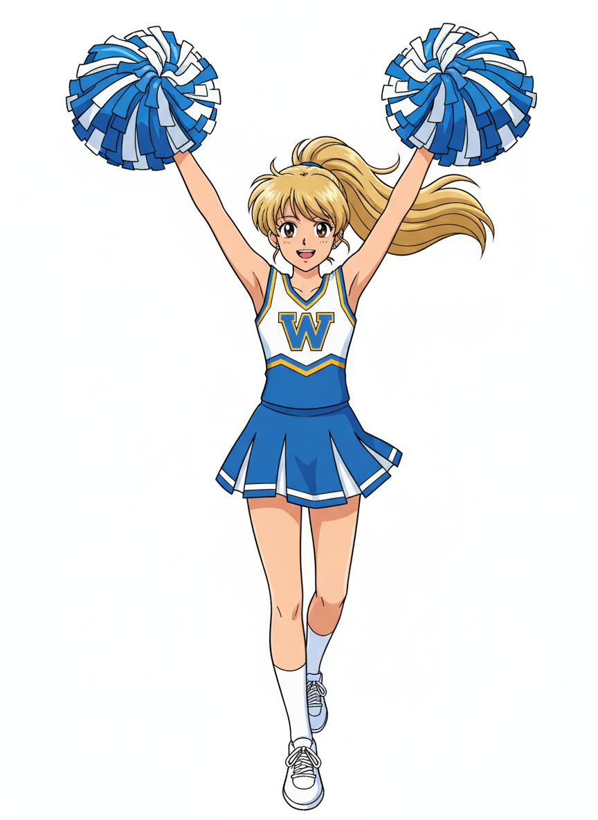 Cheerleader Mary - Classic Anime