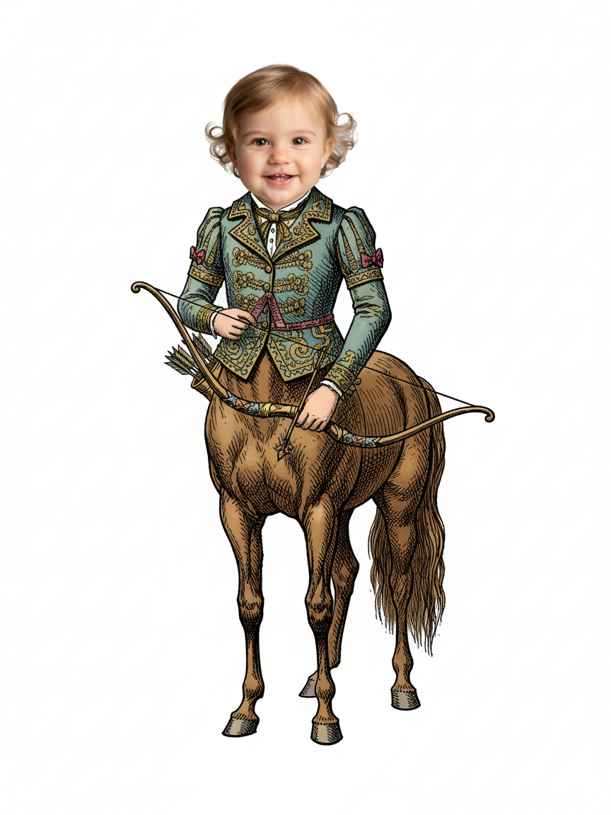 Centaur Julia - Victorian Illustration