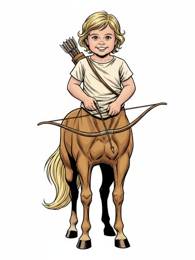 Julia's Magical Centaur Adventure - Comic Book