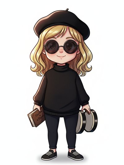 Julia's Beatnik Adventure 📚 - Webtoon Anime