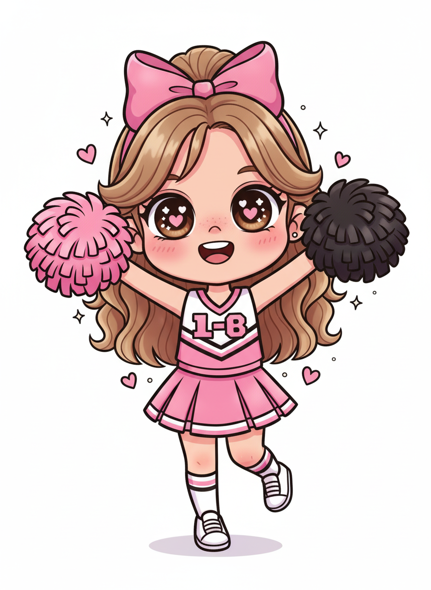 Cheerleader Mary - Kawaii Cute