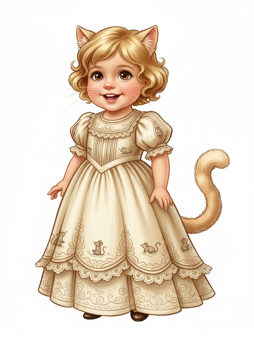 Julia the Curious Cat - Fairy Tale Classic