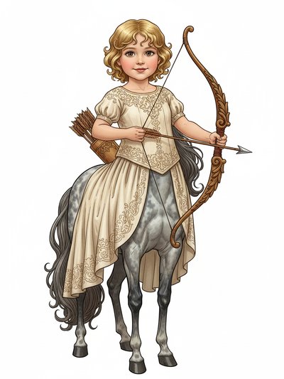 Julia's Magical Centaur Adventure - Fairy Tale Classic