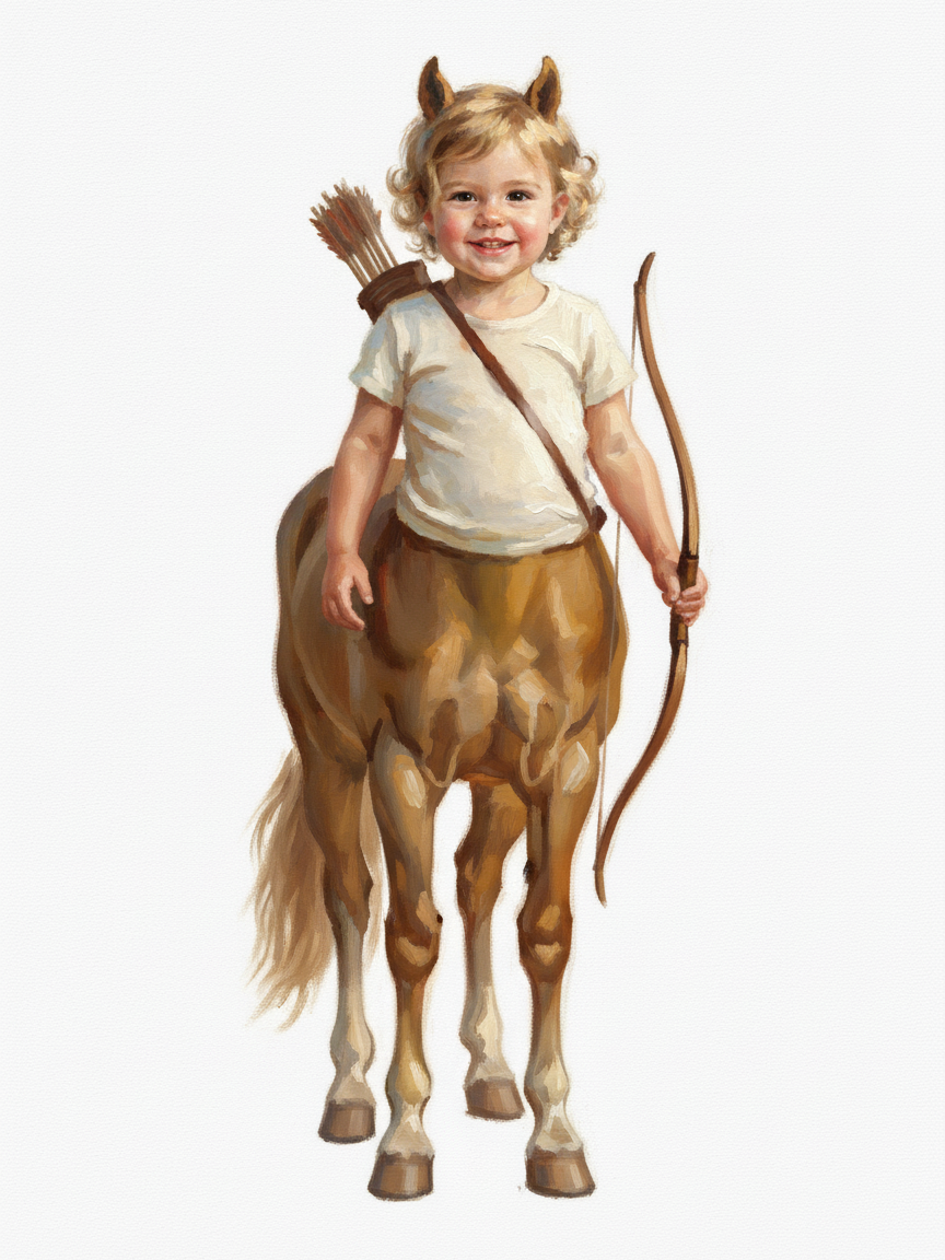 Centaur Julia - Impressionist Painting