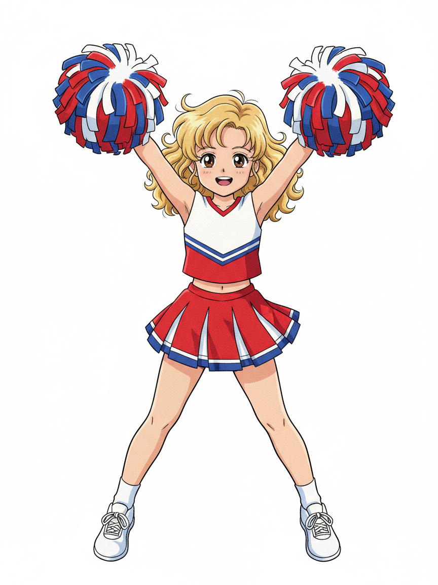 Julia the Cheer Champ - Classic Anime