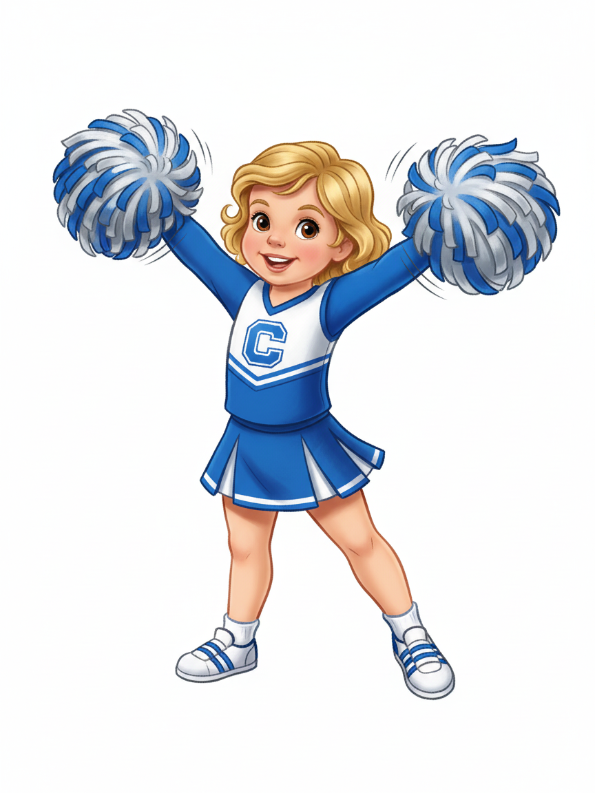 Julia the Cheer Champ - Golden Age Animation