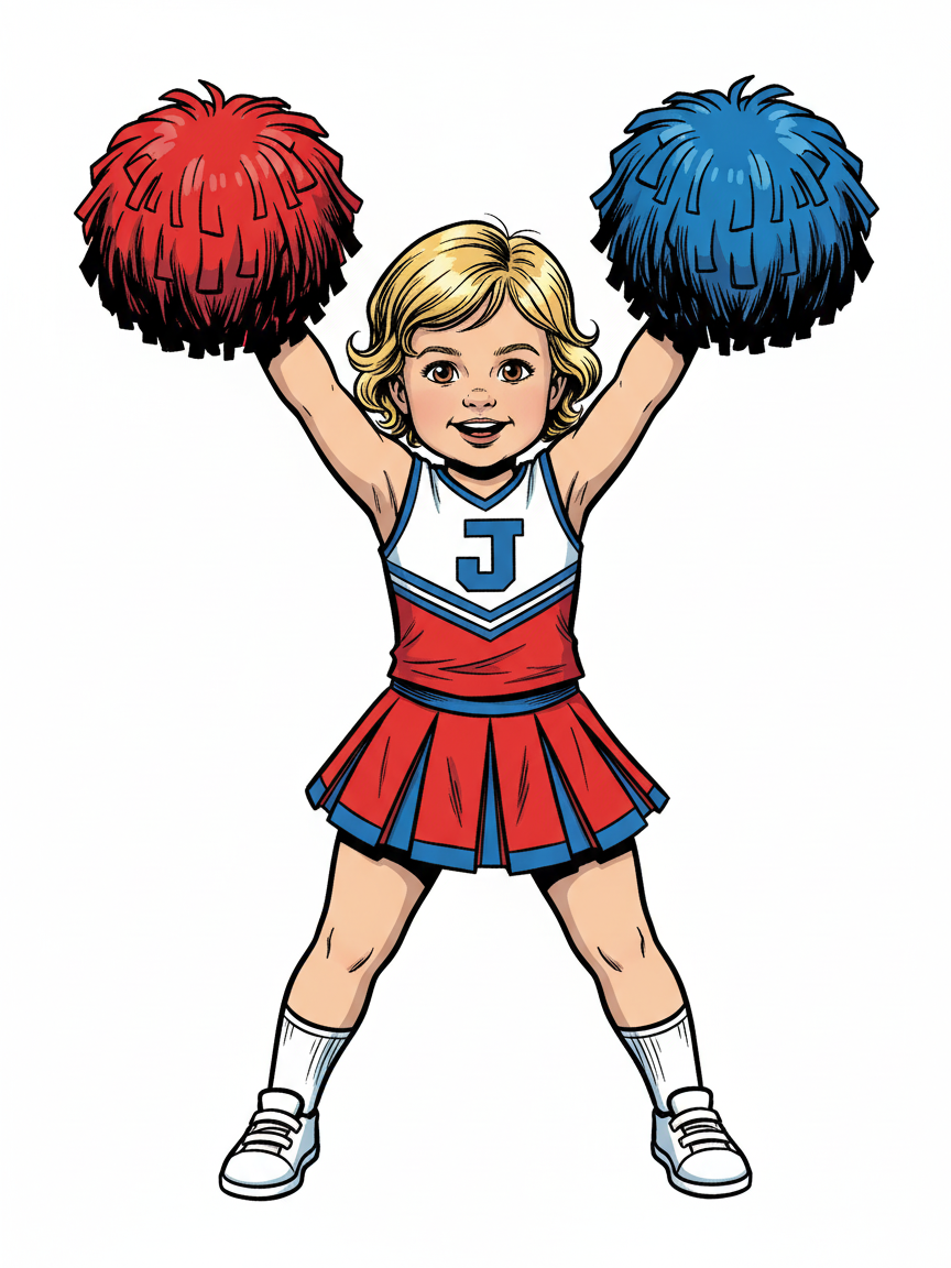 Julia the Cheer Champ - Comic Book