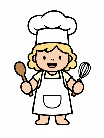 Our Little Chef Julia 🍳 - Preschool Simple