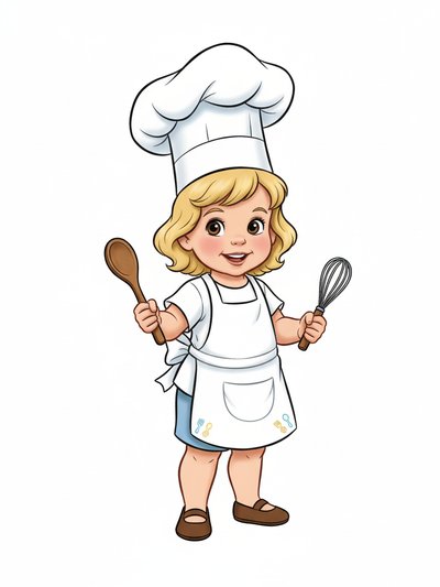 Our Little Chef Julia 🍳 - Golden Age Animation