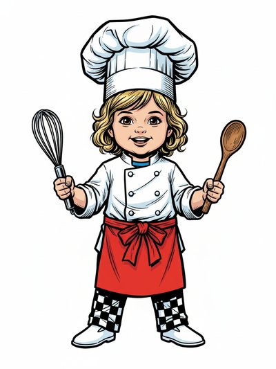 Our Little Chef Julia 🍳 - Comic Book