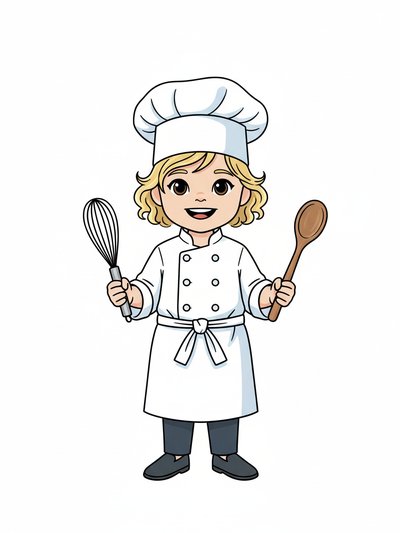 Our Little Chef Julia 🍳 - Minimalist