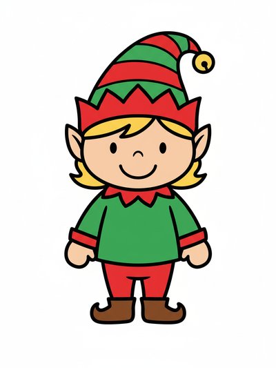 Julia's Christmas Elf Adventure 🎄 - Preschool Simple