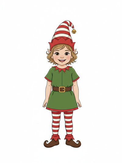 Julia's Christmas Elf Adventure 🎄 - Minimalist