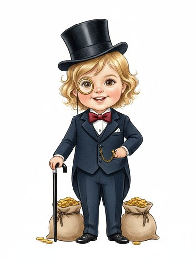 Our Little Millionaire Julia - Gentle Pencil