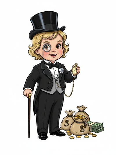 Our Little Millionaire Julia - Golden Age Animation