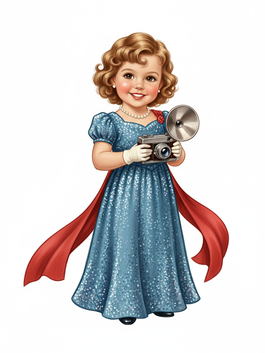 Julia the Starlet - Vintage Storybook