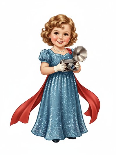 Julia's Hollywood Magic - Vintage Storybook