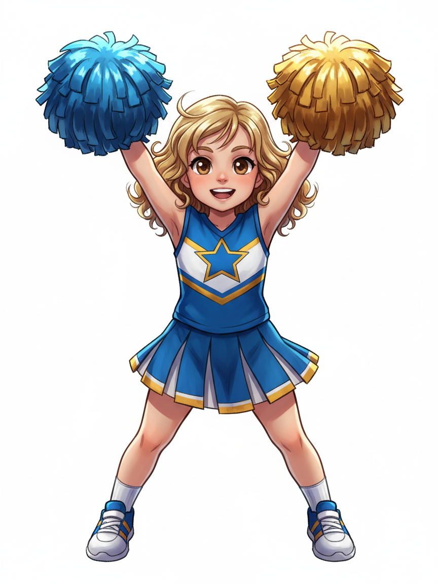 Julia the Cheer Champ - Webtoon Anime