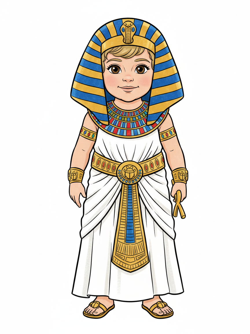 Cleopatra Julia - Classic Coloring Book