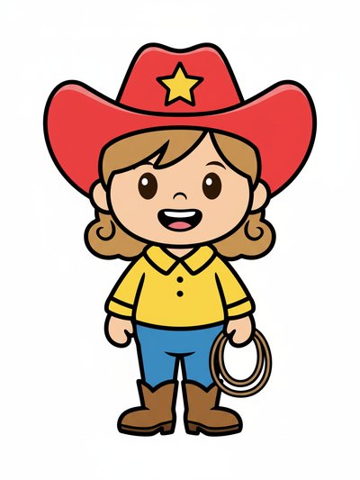 Julia's Wild West Adventure 🤠 - Preschool Simple