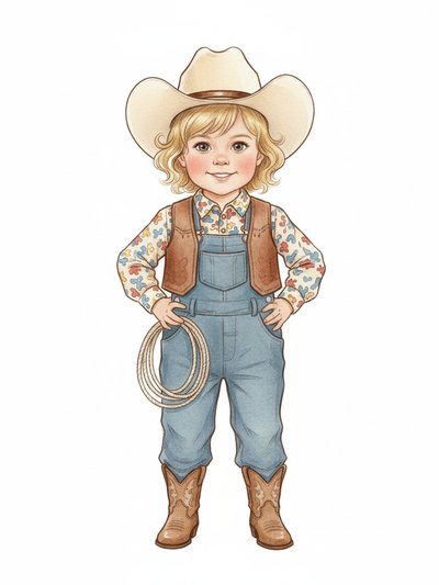 Julia's Wild West Adventure 🤠 - Gentle Pencil