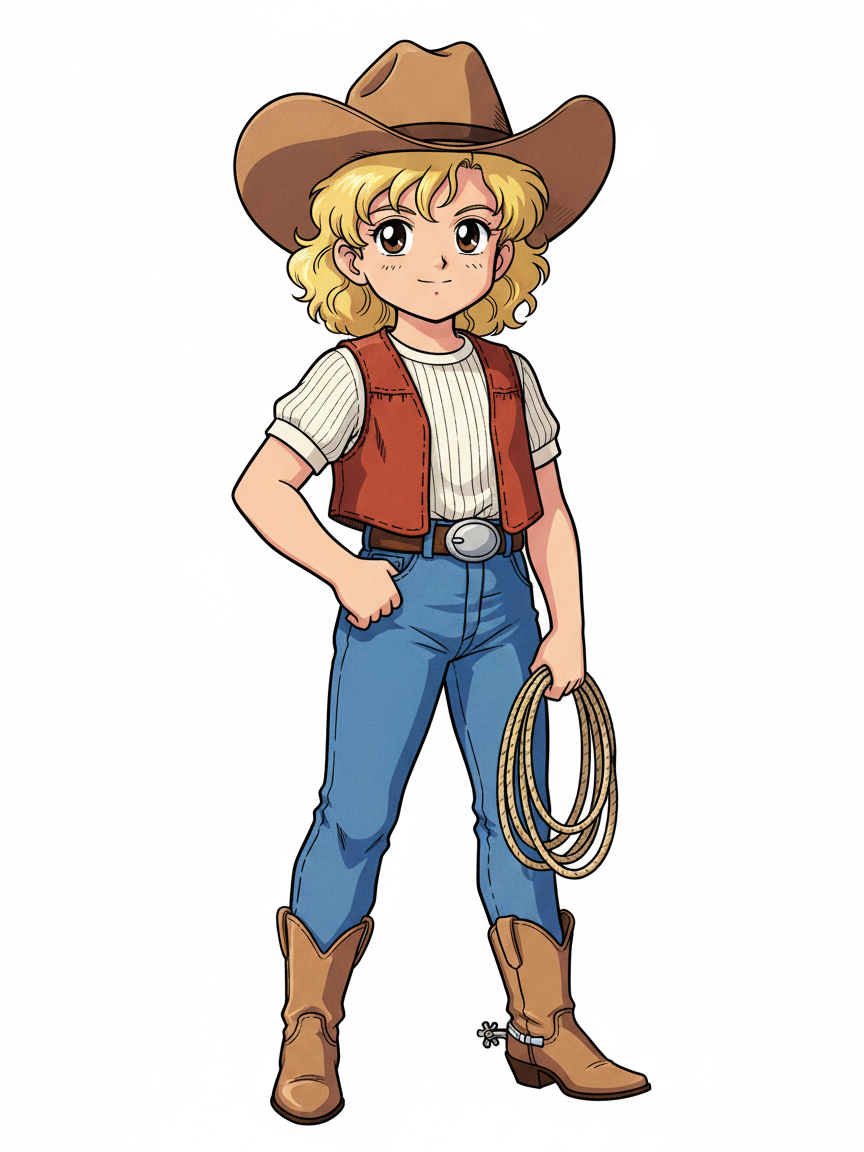 Cowgirl Julia - Classic Anime