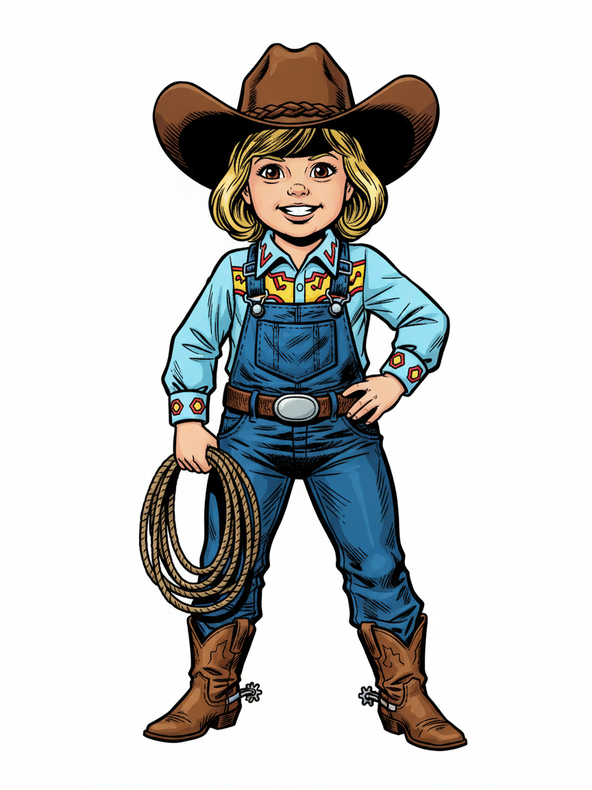 Cowgirl Julia - Comic Book