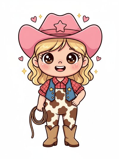 Julia's Wild West Adventure 🤠 - Kawaii Cute