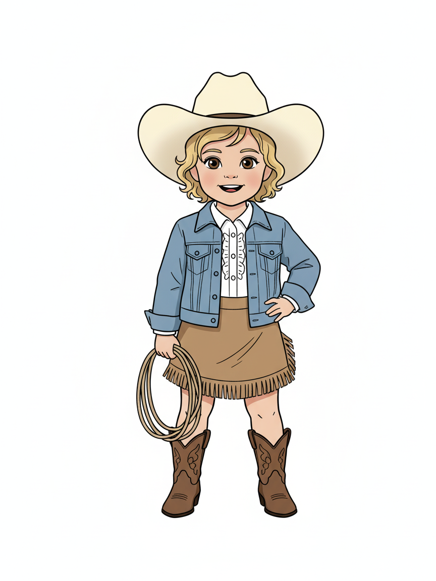 Cowgirl Julia - Minimalist