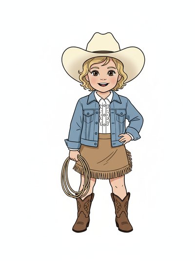 Julia's Wild West Adventure 🤠 - Minimalist