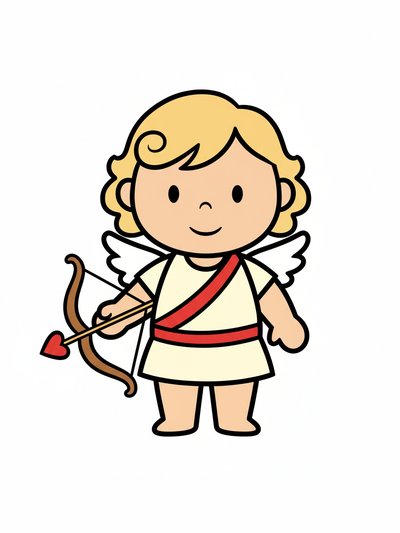 Our Little Cupid Julia 🎯 - Preschool Simple