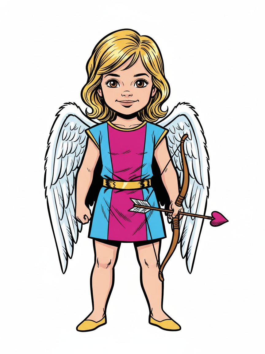 Julia the Cherubic Cupid - Comic Book
