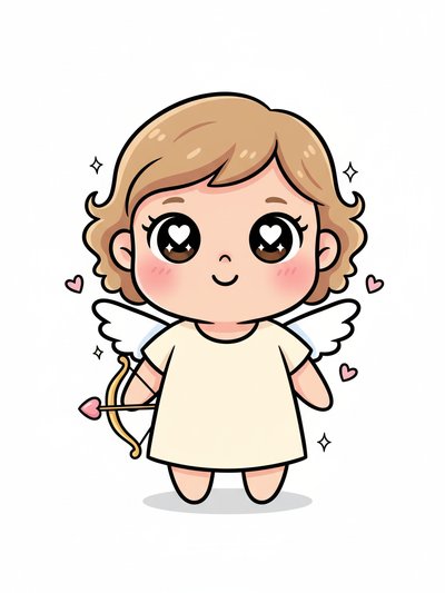 Our Little Cupid Julia 🎯 - Kawaii Cute