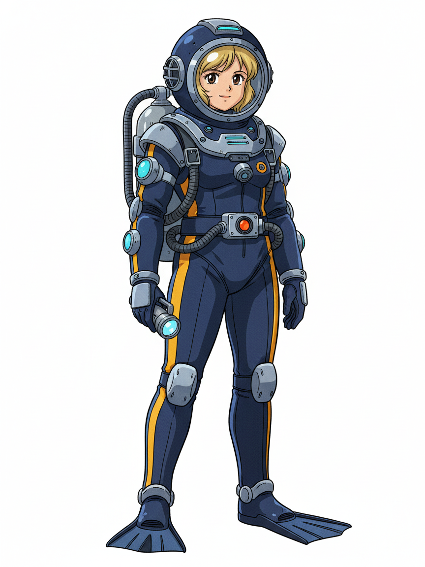 Julia the Diver - Classic Anime