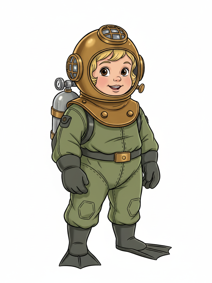 Julia the Diver - Golden Age Animation