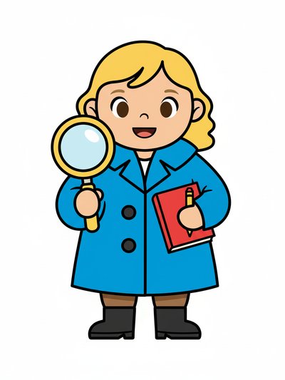Julia's Detective Adventures 🕵️‍♀️ - Preschool Simple