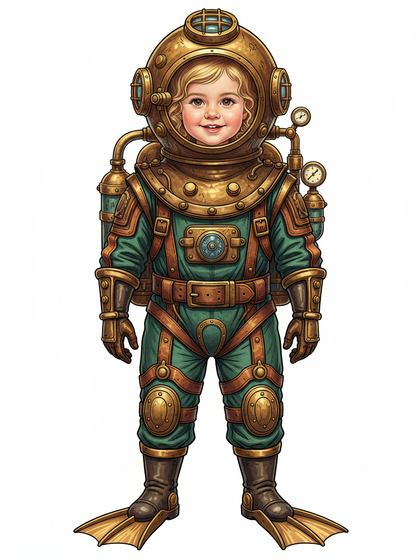 Julia the Diver - Fairy Tale Classic