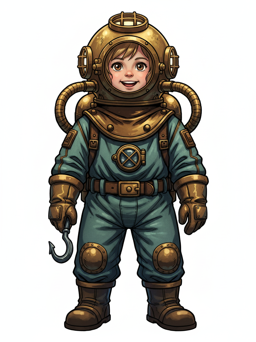 Julia the Diver - Webtoon Anime