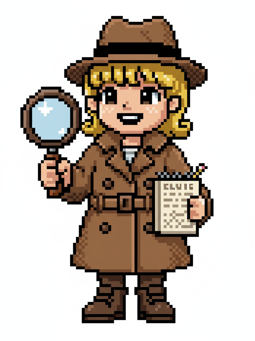 Detective Julia - Pixel Art