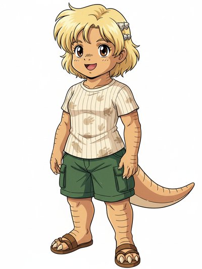 Our Little Dinosaur Julia 🦕 - Classic Anime
