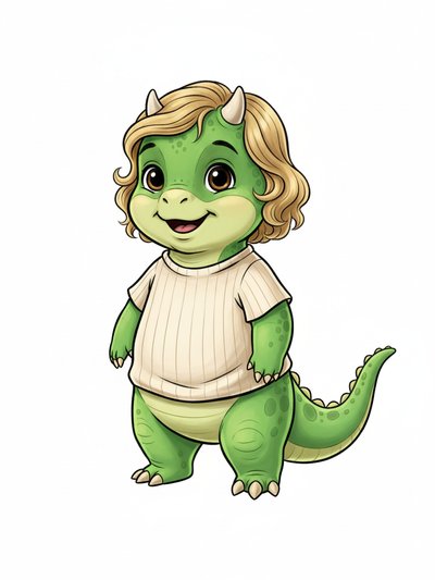 Our Little Dinosaur Julia 🦕 - Golden Age Animation