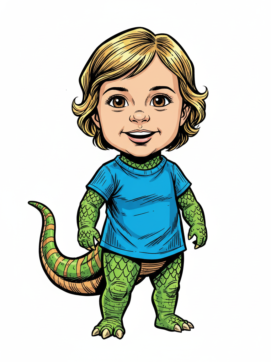 Julia the Dino - Comic Book
